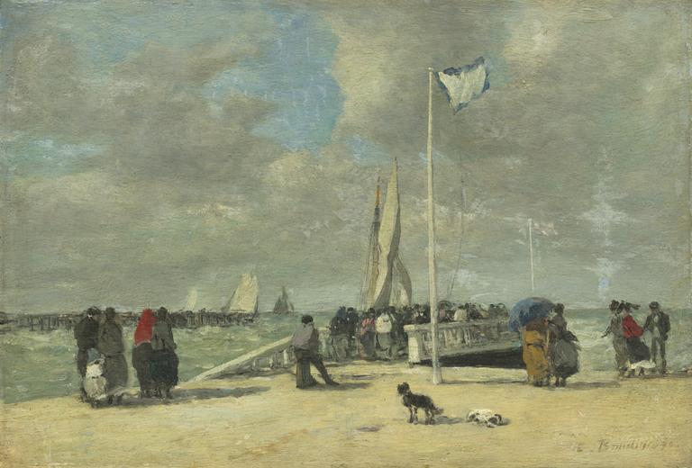 Catalogue raisonné, Eugène Boudin, Sur la jetée
