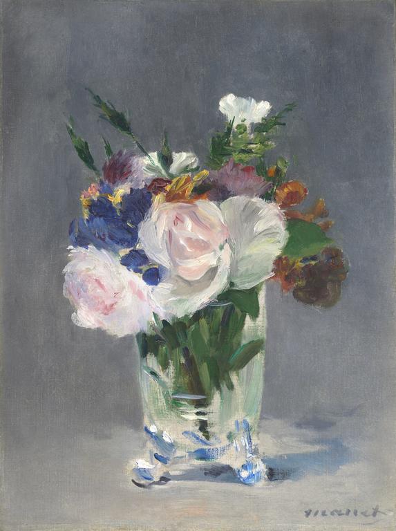 Catalogue raisonné, Edouard Manet, Fleurs dans un vase de cristal
