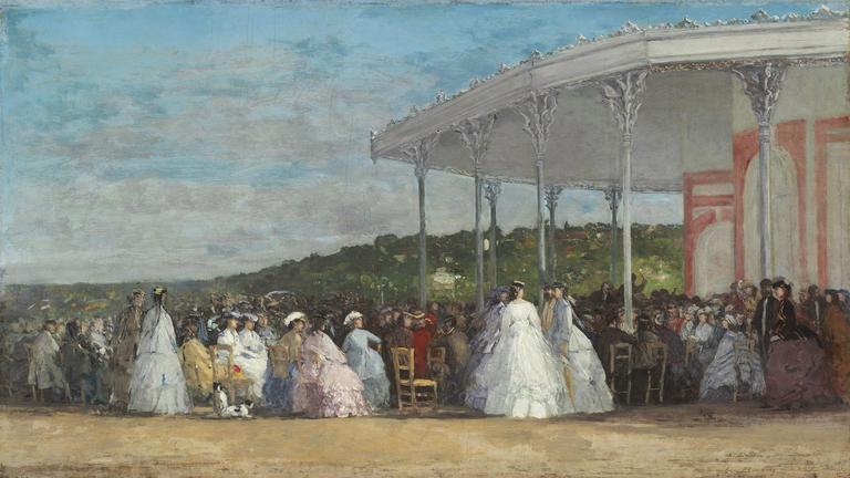 Catalogue raisonné, Eugène Boudin, Concert au casino de Deauville