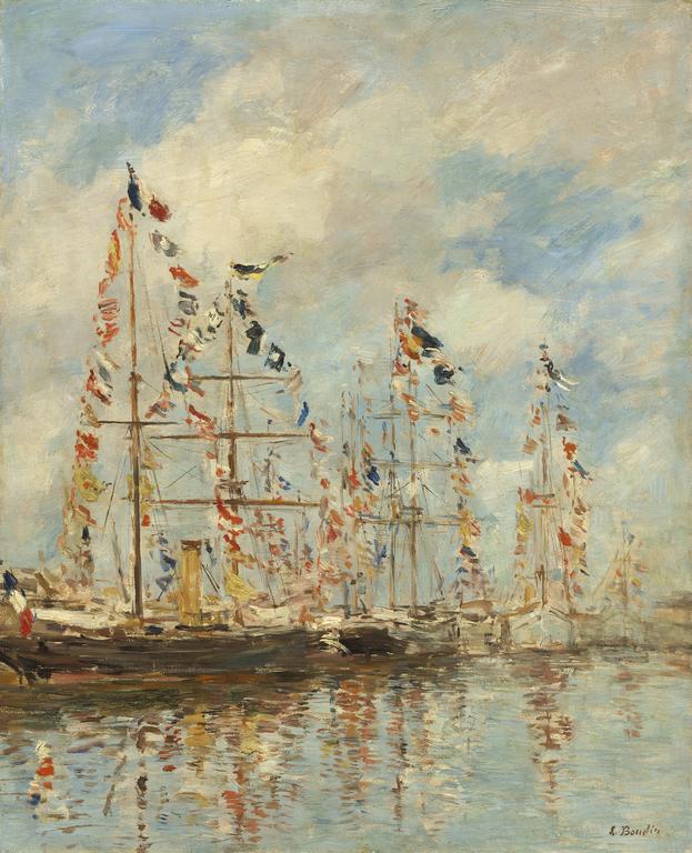 Catalogue raisonné, Eugène Boudin, Port de plaisance de Trouville-Deauville