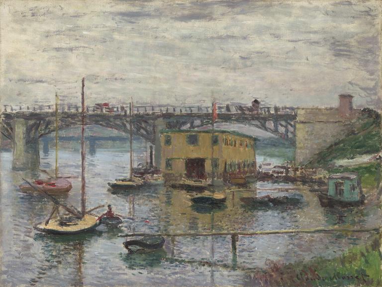 Catalogue raisonné, Claude Monet, Le Pont à Argenteuil, un jour gris