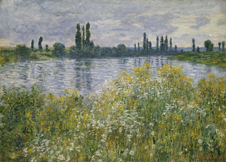 Catalogue raisonné, Claude Monet, Rives de la Seine, Vétheuil