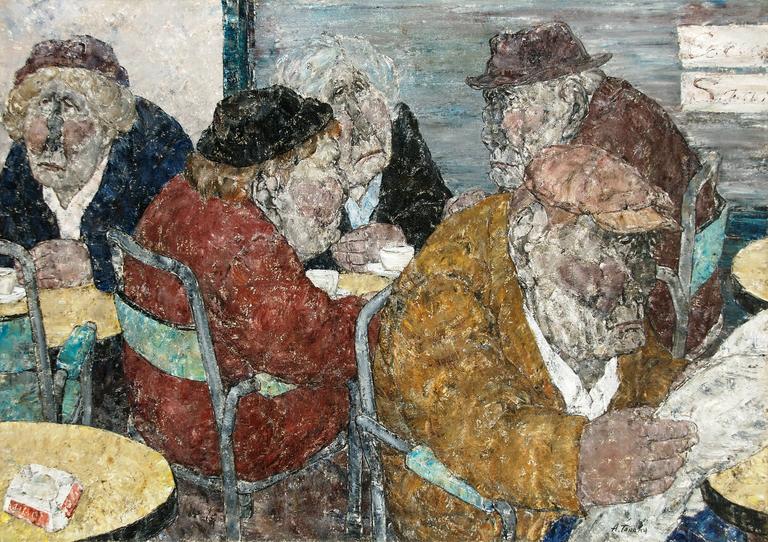 Catalogue raisonné, Akira Tanaka, Au Café parisien