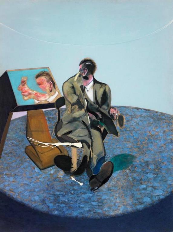 Francis Bacon, Portrait of George Dyer in a Mirror, 1968