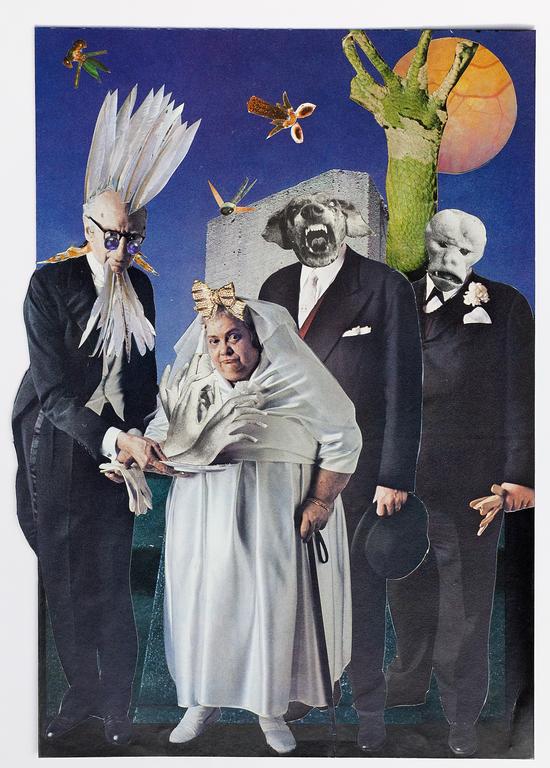Catalogue raisonné, Henri Foucault, Collage n°86 - 1984