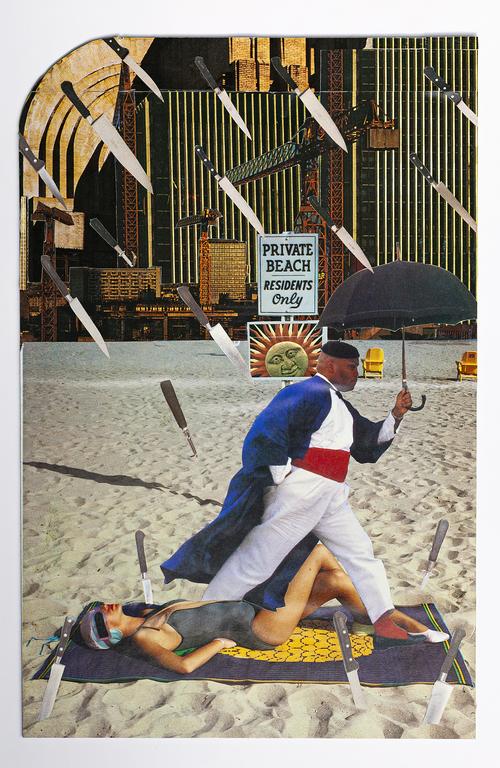 Catalogue raisonné, Henri Foucault, Collage n°95 - 1984