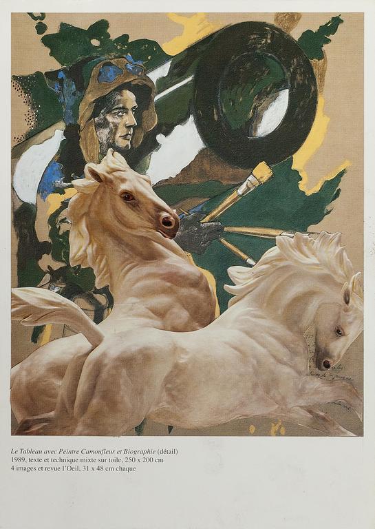 Catalogue raisonné, Henri Foucault, Collage n° 103 - 1991