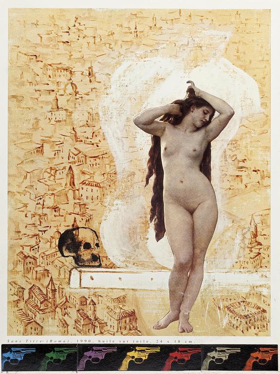 Catalogue raisonné, Henri Foucault, Collage n° 106 - 1991