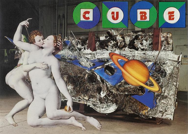 Catalogue raisonné, Henri Foucault, Collage n° 107 - 1991