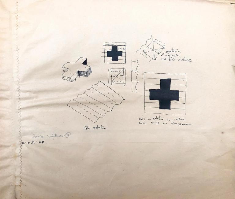 Catalogue raisonné, Henri Foucault, Composition 12 - 1987