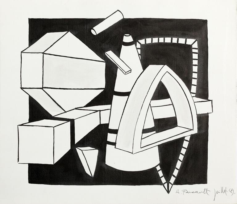 Catalogue raisonné, Henri Foucault, Composition 16 - 1989