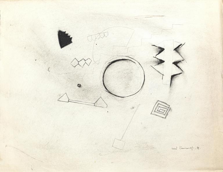 Catalogue raisonné, Henri Foucault, Composition 19 - 1988