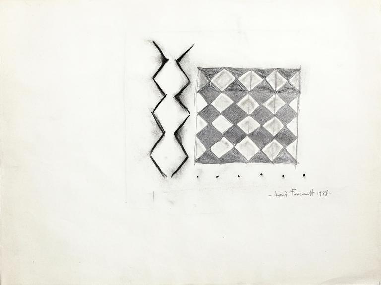 Catalogue raisonné, Henri Foucault, Composition 20 - 1988