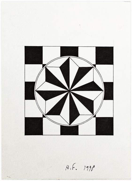 Catalogue raisonné, Henri Foucault, Composition 21 - 1989