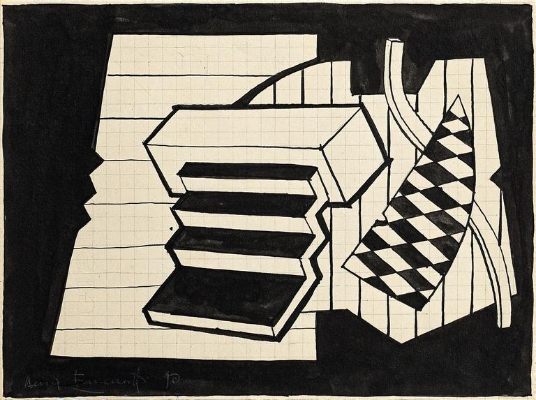 Catalogue raisonné, Henri Foucault, Composition 3 - 1990