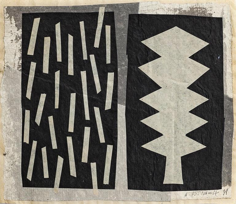 Catalogue raisonné, Henri Foucault, Composition 4 - 1988