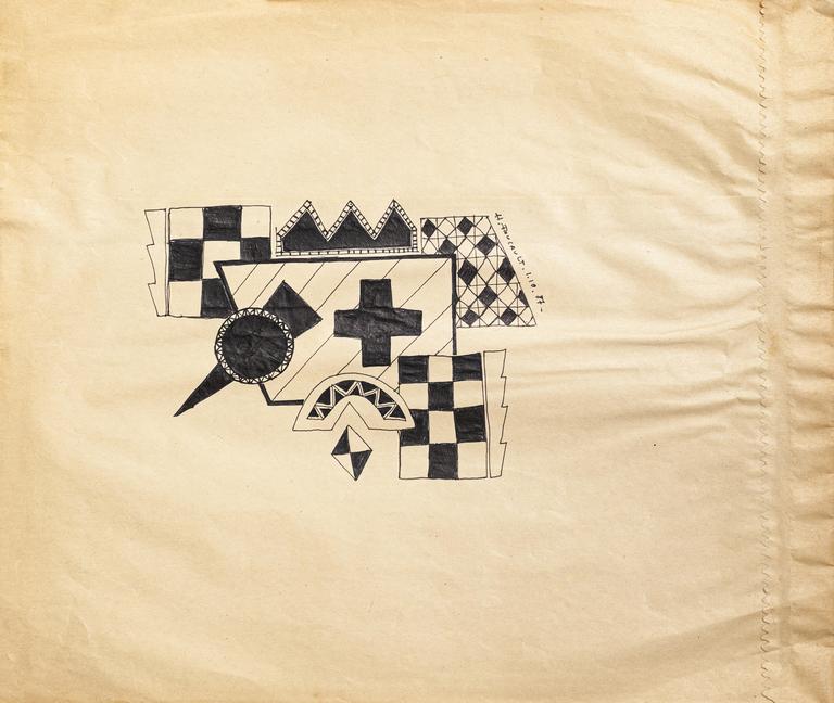 Catalogue raisonné, Henri Foucault, Composition 7 - 1987