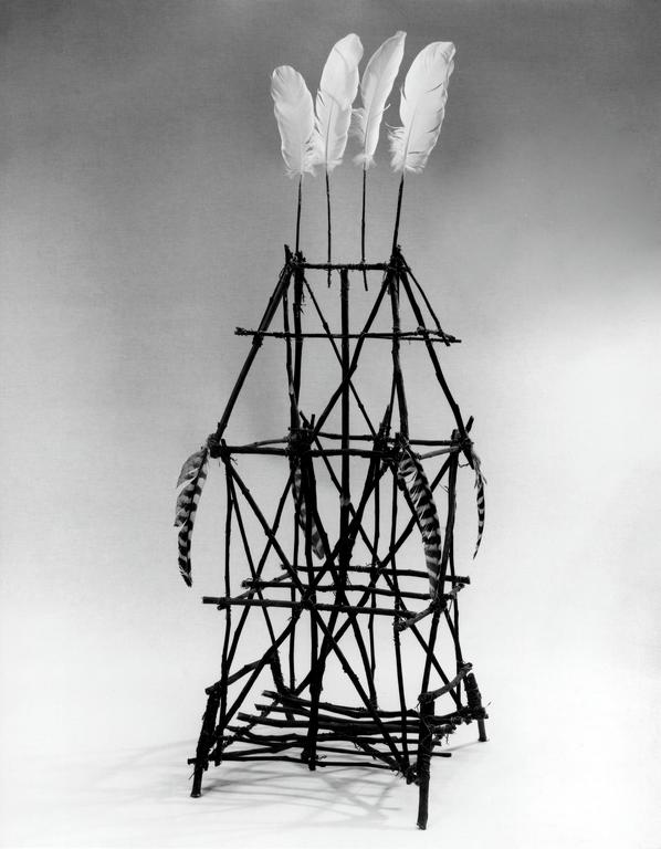 Catalogue raisonné, Henri Foucault, Construction aux quatre plumes - 1985