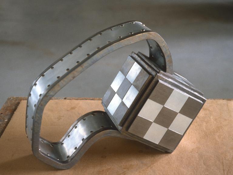 Catalogue raisonné, Henri Foucault, Cube et damier - 1992