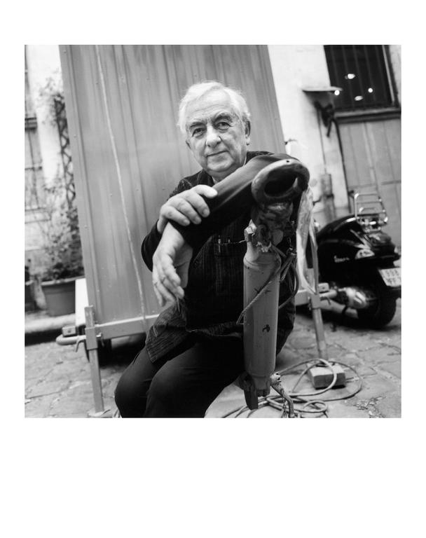 Daniel Buren, Photographie de Philip Hugues Bonan 