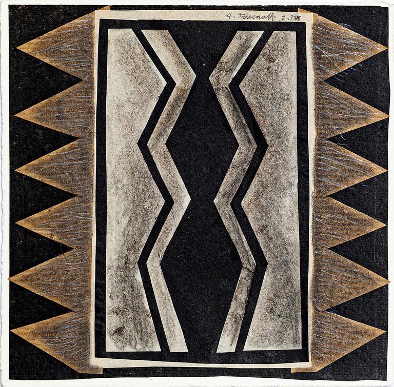Catalogue raisonné, Henri Foucault, Collage 1988 - 14