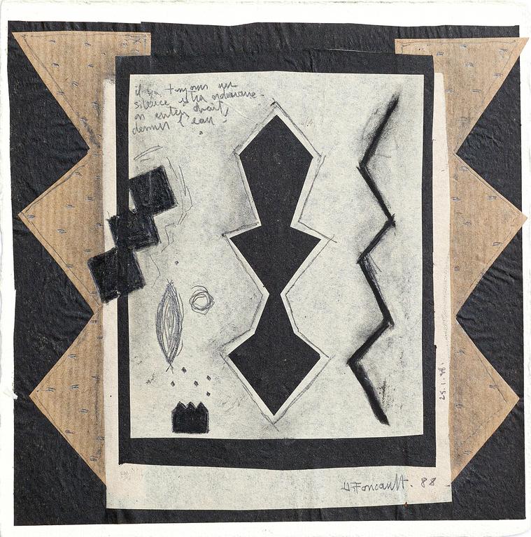 Catalogue raisonné, Henri Foucault, Collage 1988 - 3