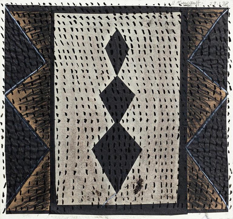 Catalogue raisonné, Henri Foucault, Collage 1988 - 4