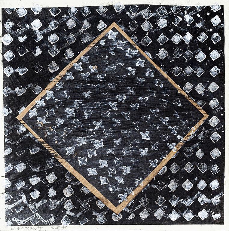 Catalogue raisonné, Henri Foucault, Collage 1988 - 6