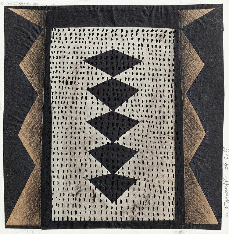 Catalogue raisonné, Henri Foucault, Collage 1988 - 8