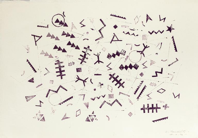 Catalogue raisonné, Henri Foucault, Monotype 10/11/87