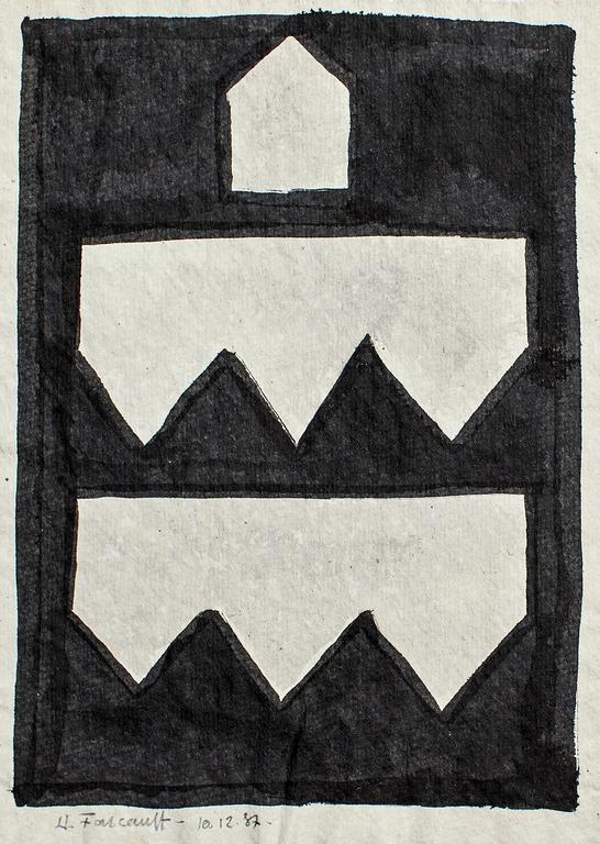 Catalogue raisonné, Henri Foucault, Dessin 10/12/87