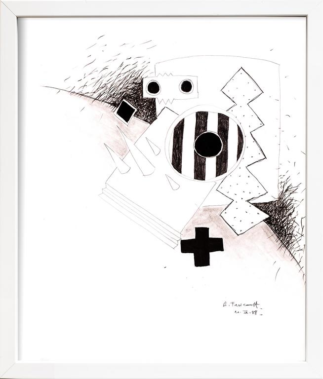 Catalogue raisonné, Henri Foucault, Dessin 2 - 1988