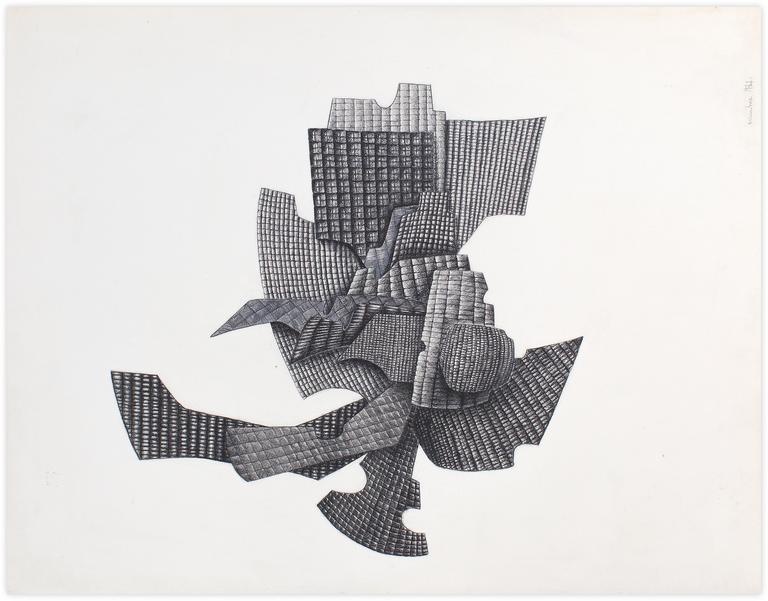 Catalogue raisonné, Henri Foucault, Dessin 77 - 1977