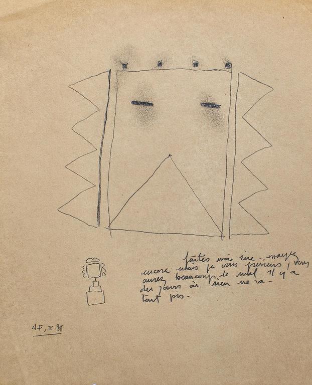 Catalogue raisonné, Henri Foucault, Dessin 88 - 10