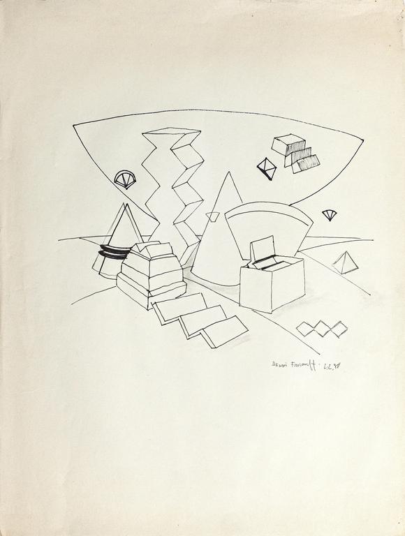 Catalogue raisonné, Henri Foucault, Dessin 88 - 15