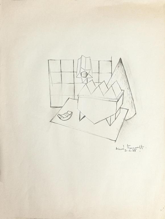 Catalogue raisonné, Henri Foucault, Dessin 88 - 16