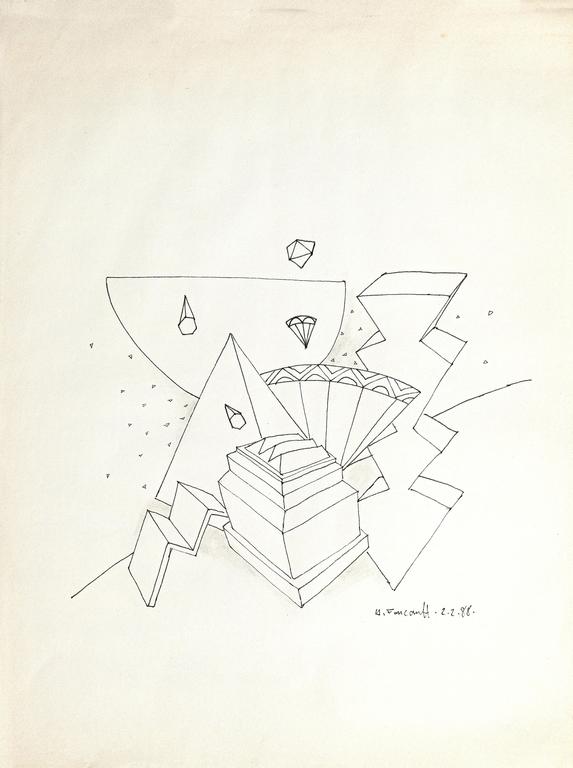 Catalogue raisonné, Henri Foucault, Dessin 88 - 17