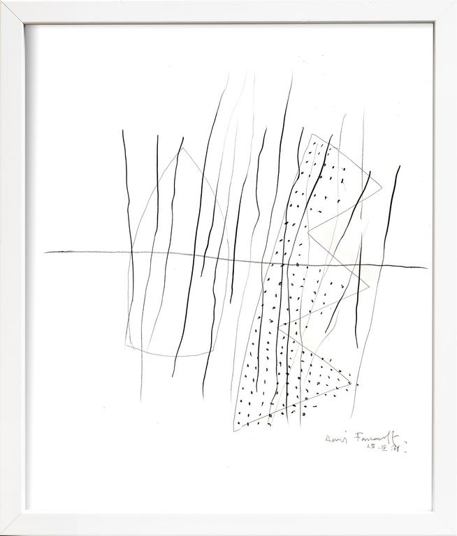 Catalogue raisonné, Henri Foucault, Dessin 8 - 1988