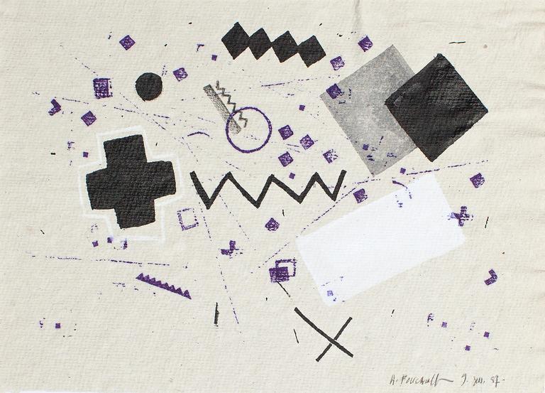 Catalogue raisonné, Henri Foucault, Dessin 9/03/87