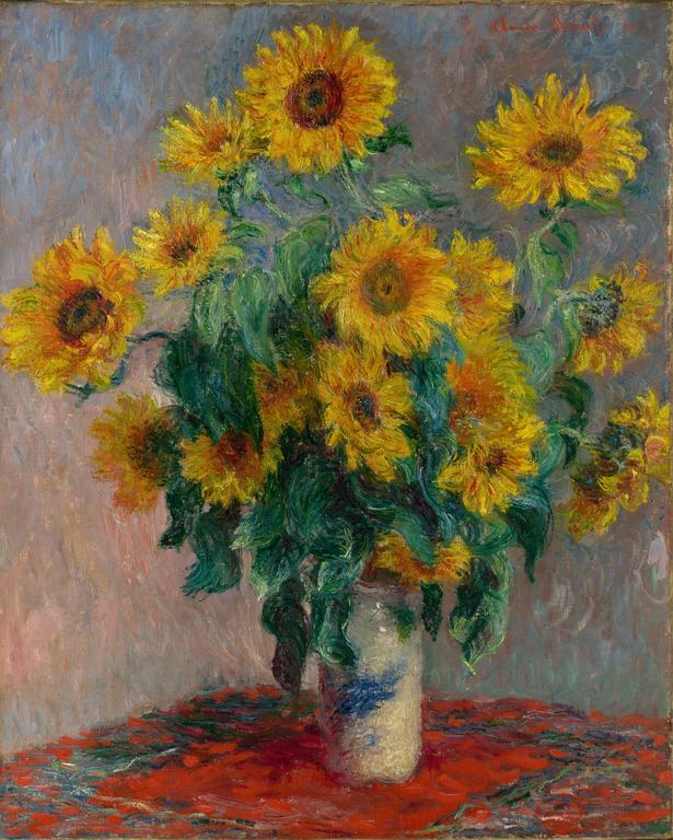 Catalogue raisonné, Claude Monet, Bouquet de tournesols
