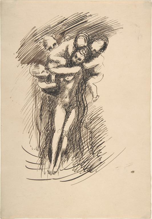 Catalogue raisonné, Auguste Rodin, Etude pour Les Printemps