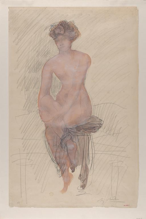 Catalogue raisonné, Auguste Rodin, Femme assise, de face.
