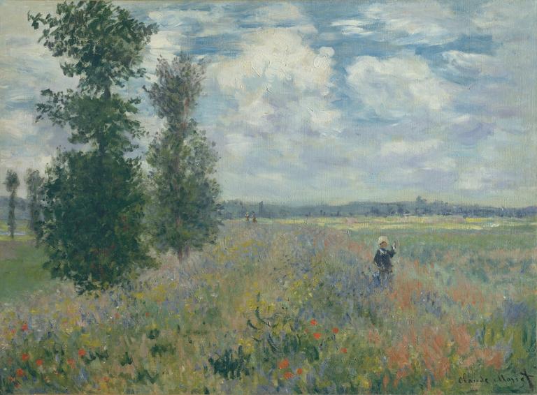 Catalogue raisonné, Claude Monet, Champ de coquelicots près d'Argenteuil