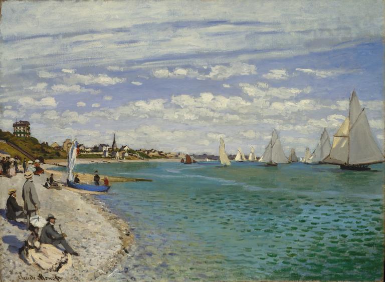 Catalogue raisonné, Claude Monet, Régate à Sainte-Adresse