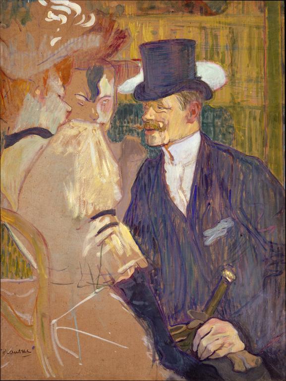 Catalogue raisonné, Henri de Toulouse-Lautrec, L'Anglais (William Tom Warrener) au Moulin Rouge