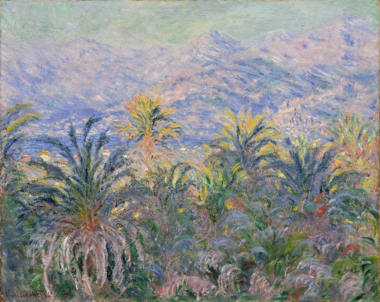 Catalogue raisonné, Claude Monet, Palmiers à Bordighera