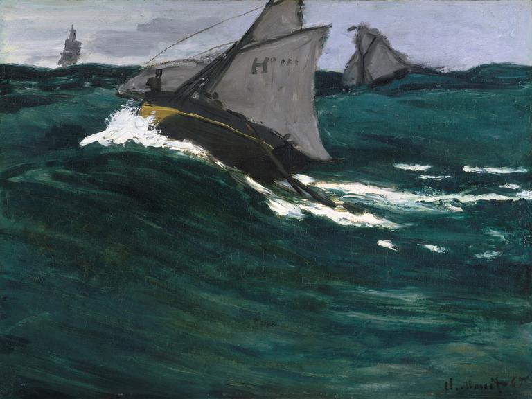 Catalogue raisonné, Claude Monet, La Vague verte