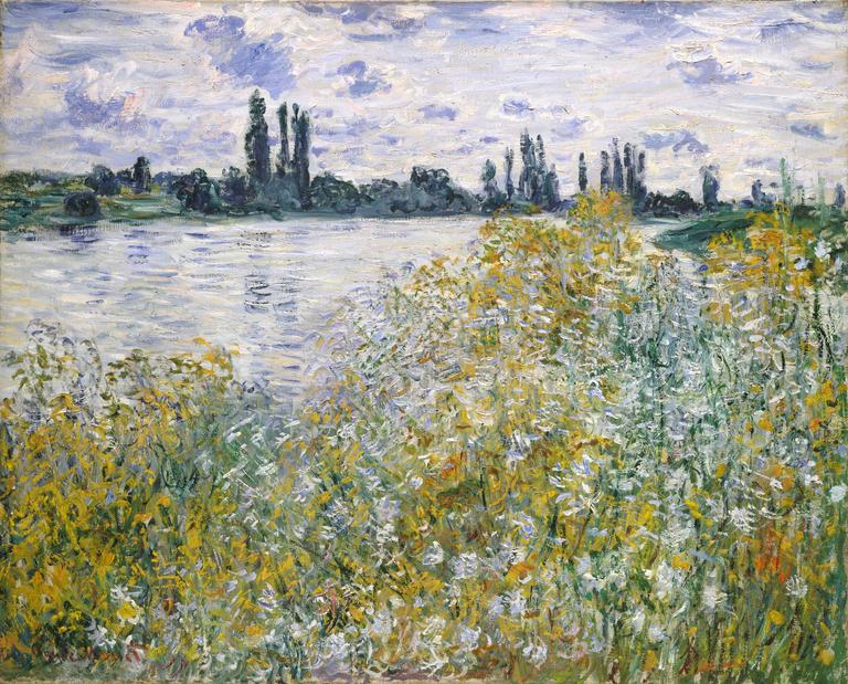 Catalogue raisonné, Claude Monet, île aux fleurs près de Vétheuil