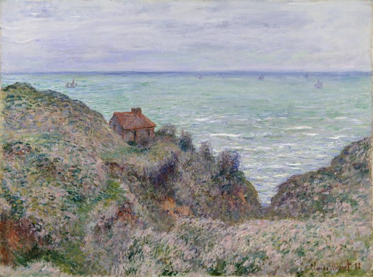 Catalogue raisonné, Claude Monet, La maison des garde-côtes à Varengeville