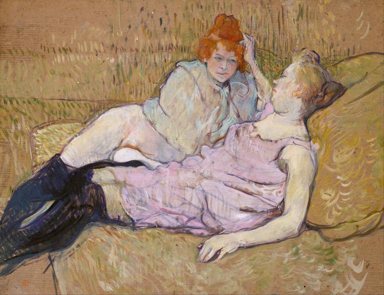 Catalogue raisonné, Henri de Toulouse-Lautrec, Le Sofa